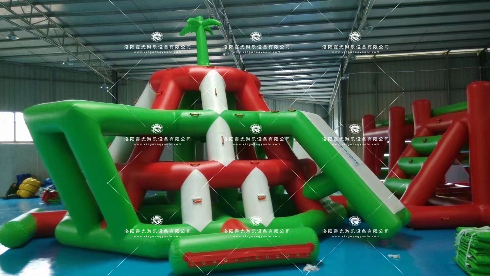 白银水上闯关道具
